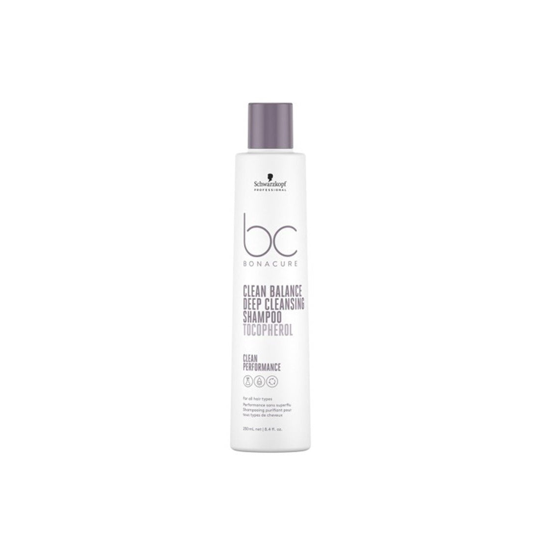 Schwarzkopf BC Clean Balance Deep Cleansing Tocopherol Shampoo 250ml