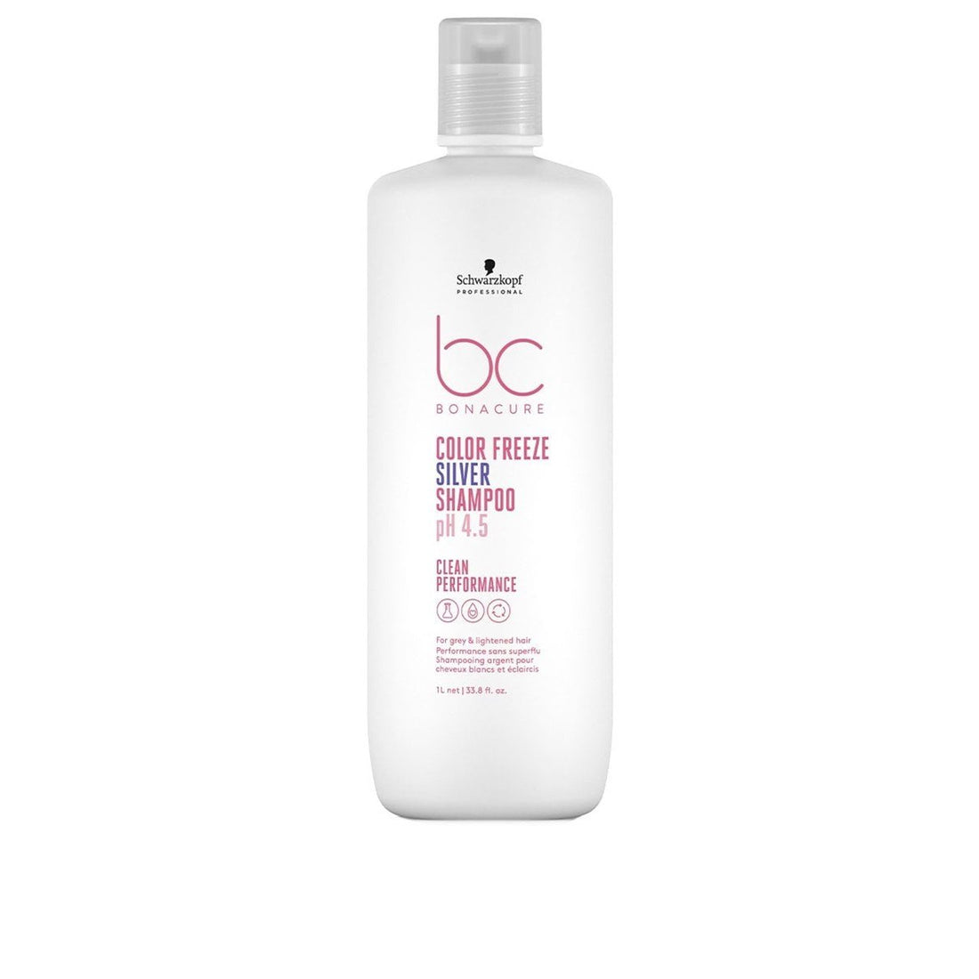 Schwarzkopf BC pH 4.5 Color Freeze Silver Shampoo 1L