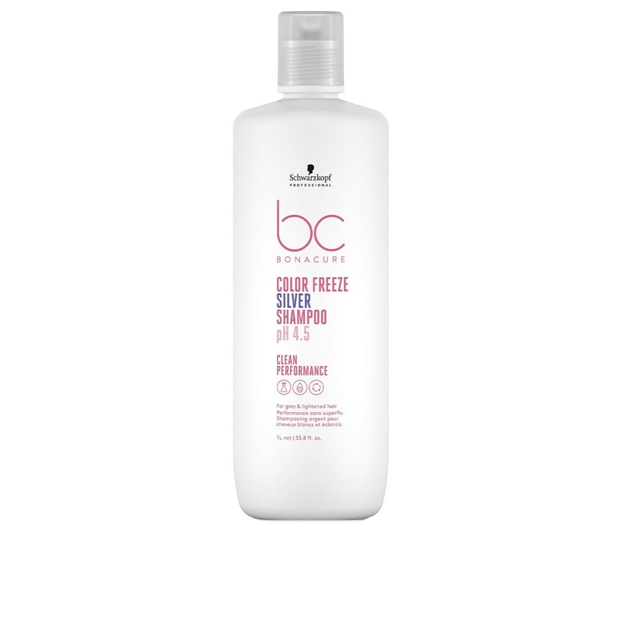 Schwarzkopf BC pH 4.5 Color Freeze Silver Shampoo 1L