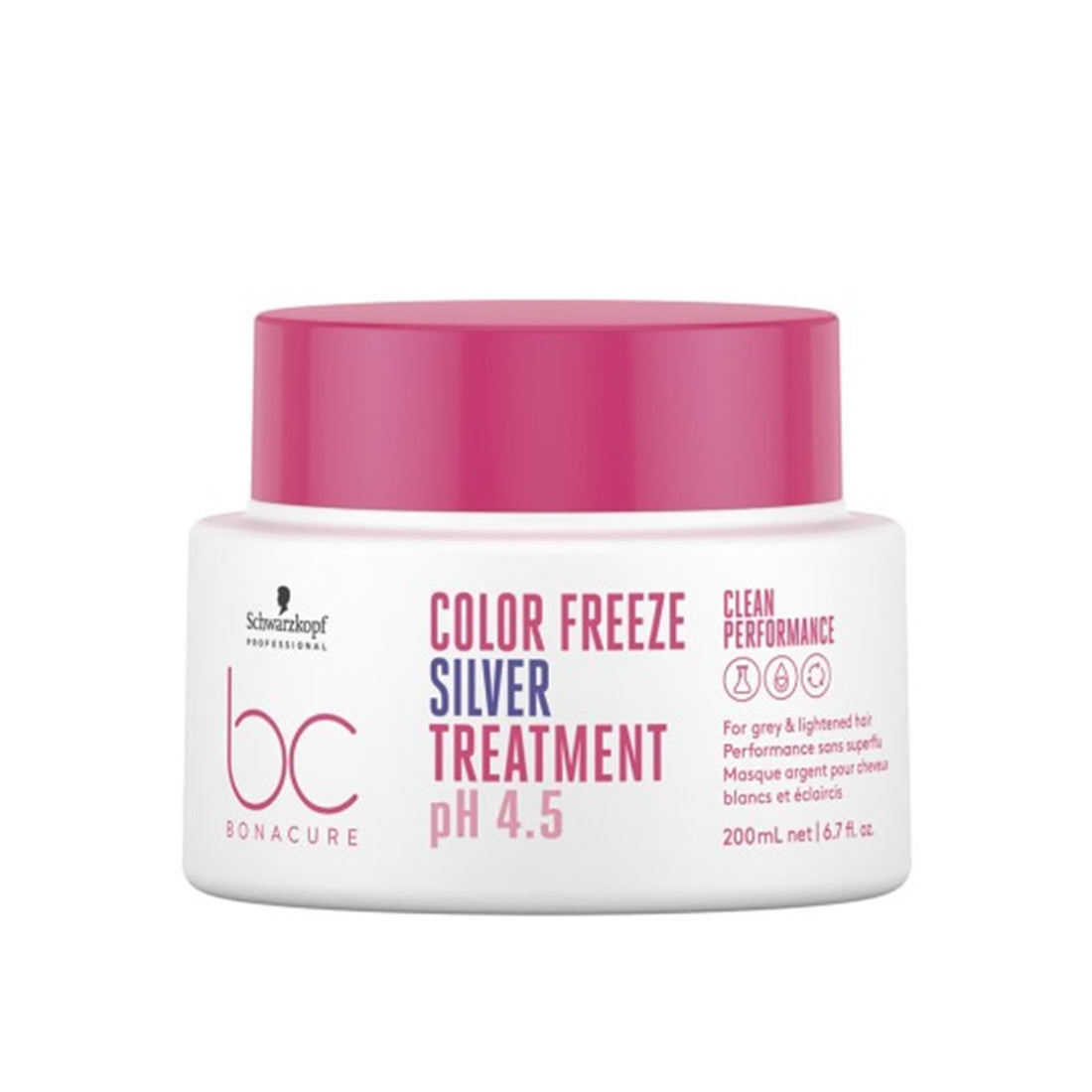 Schwarzkopf BC pH 4.5 Color Freeze Silver Treatment Mask 200ml