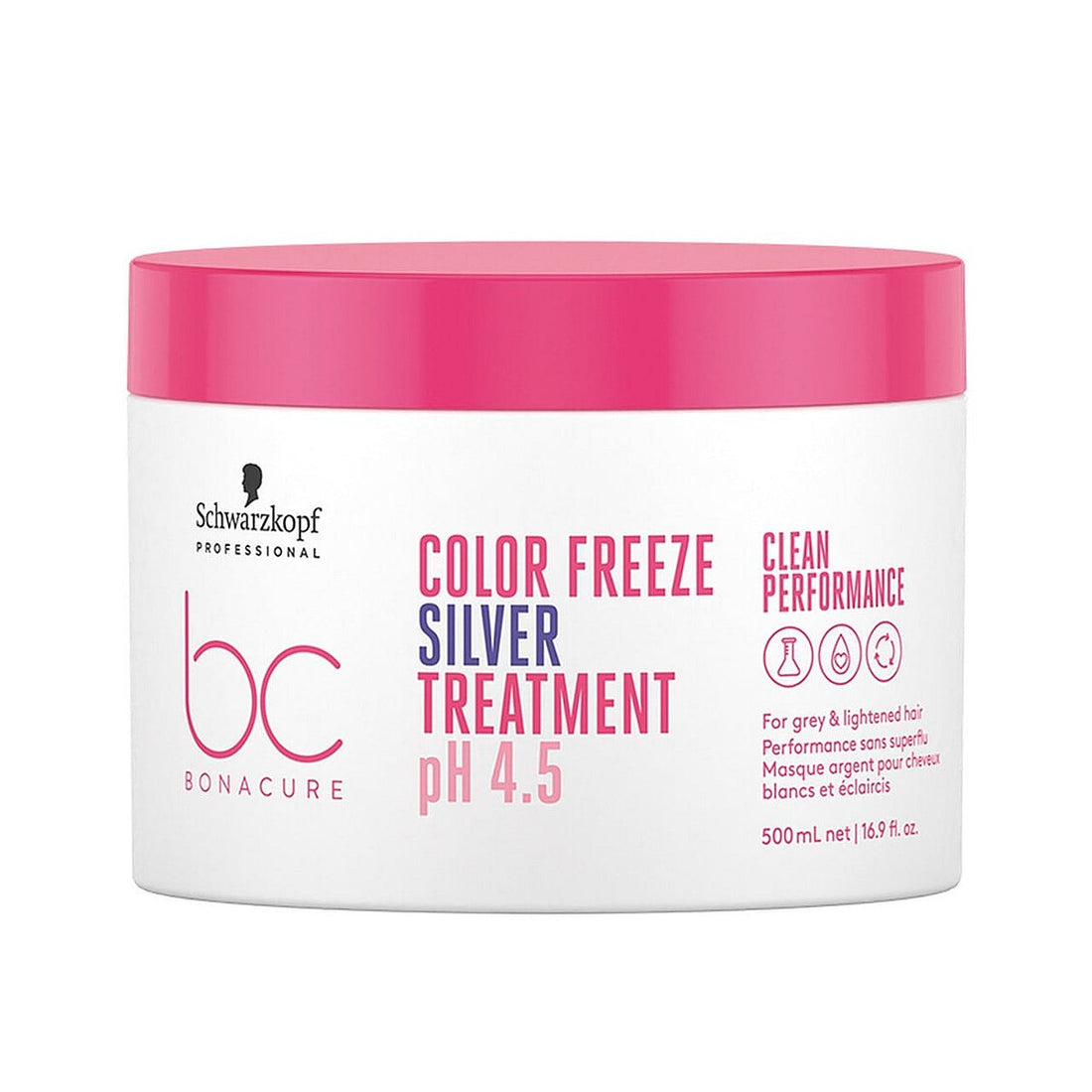 Schwarzkopf Bc Color Freeze Silver Treatment 500 ml