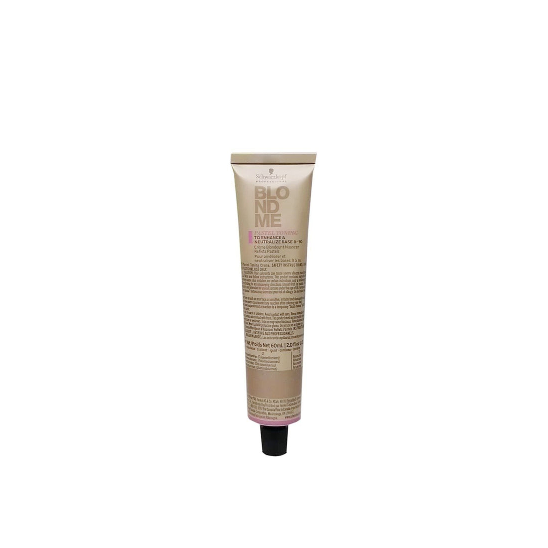 Schwarzkopf BLONDME Pastel Toning Creme T-Ice 60ml