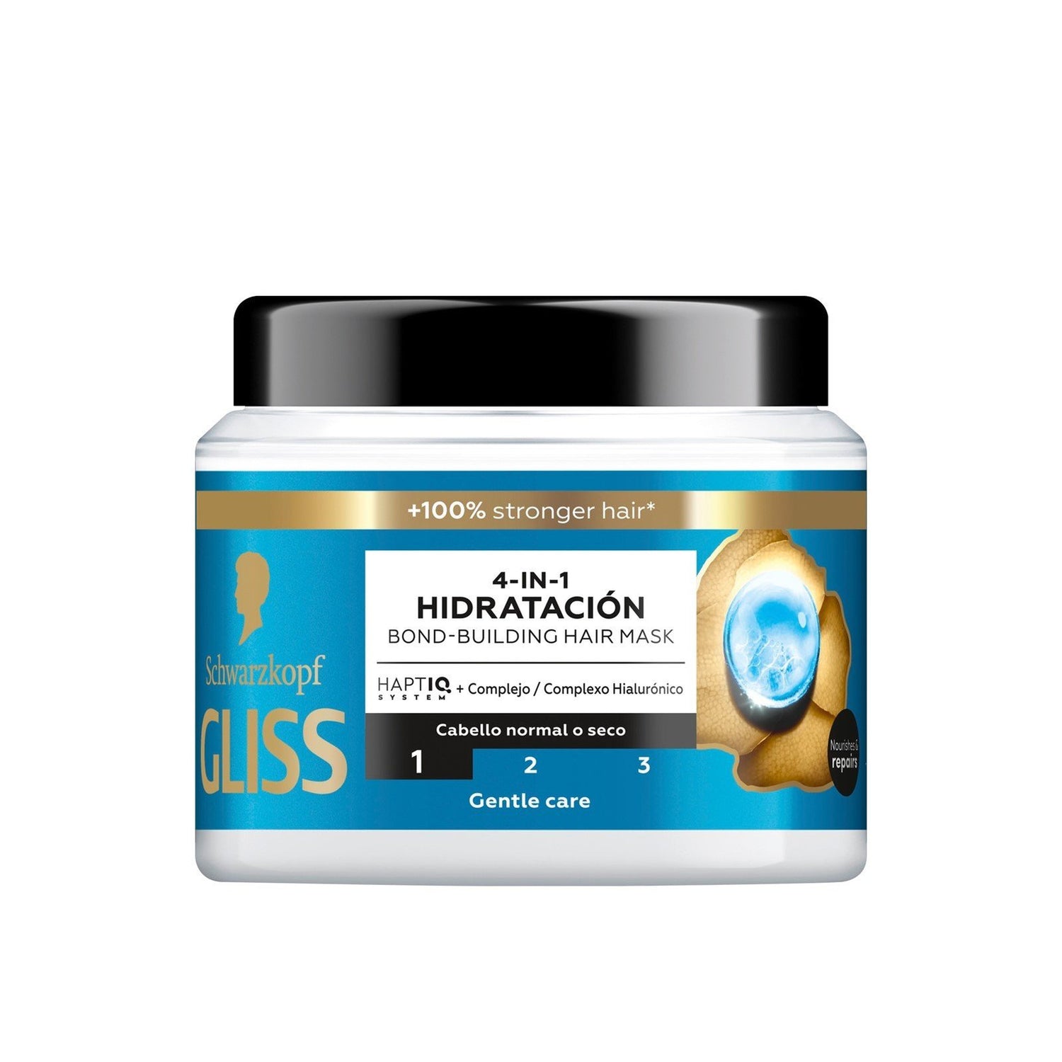 Schwarzkopf Gliss 4-In-1 Hydration Bond-Building Hair Mask 400ml