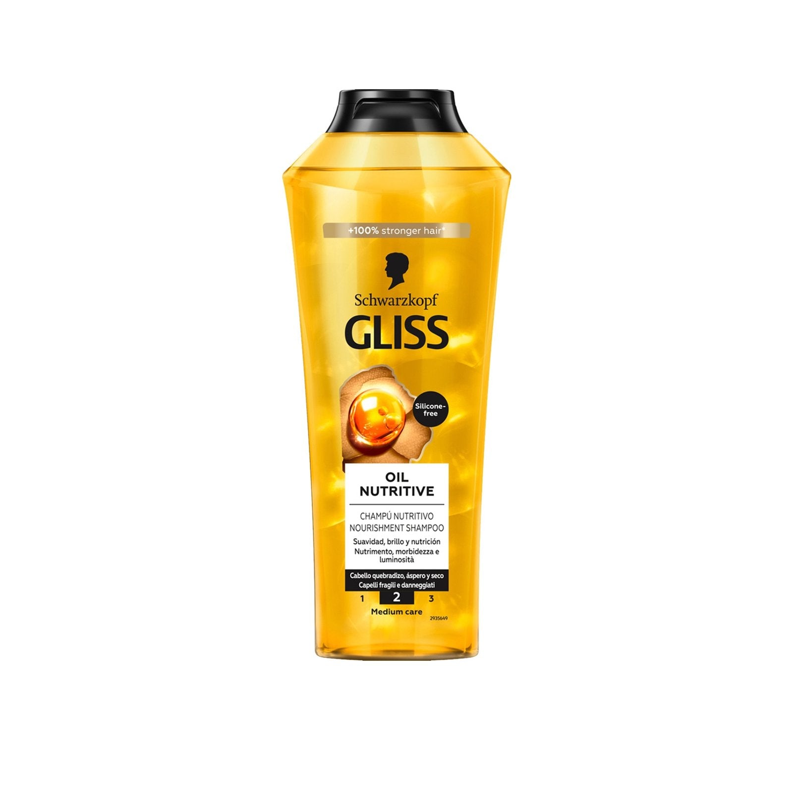 Schwarzkopf Gliss Oil Nutritive Nourishing Shampoo 400ml