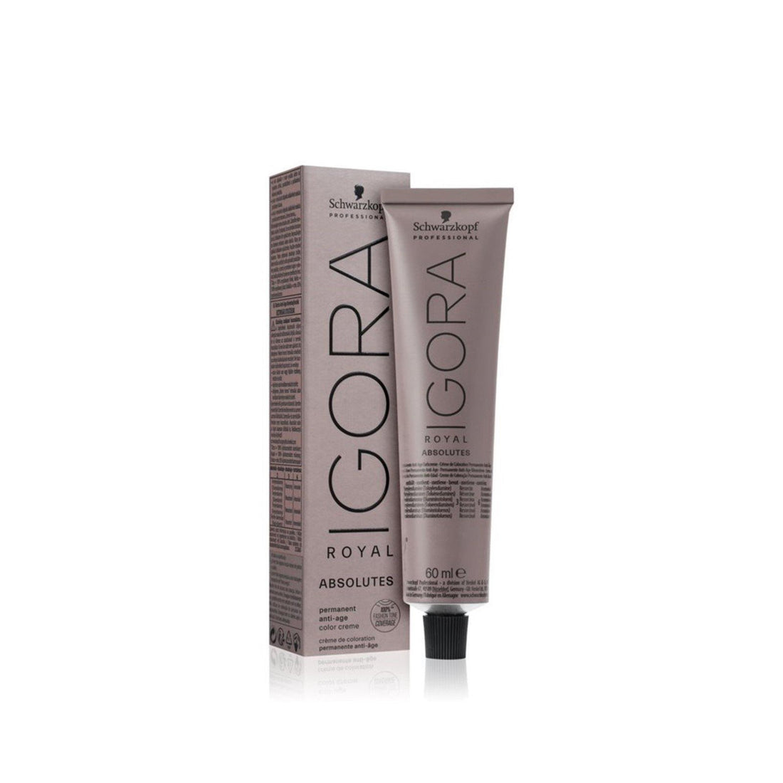 Schwarzkopf Igora Royal Absolutes Permanent Anti-Age Color Creme 8-50 Light Blonde Gold Natural 60ml