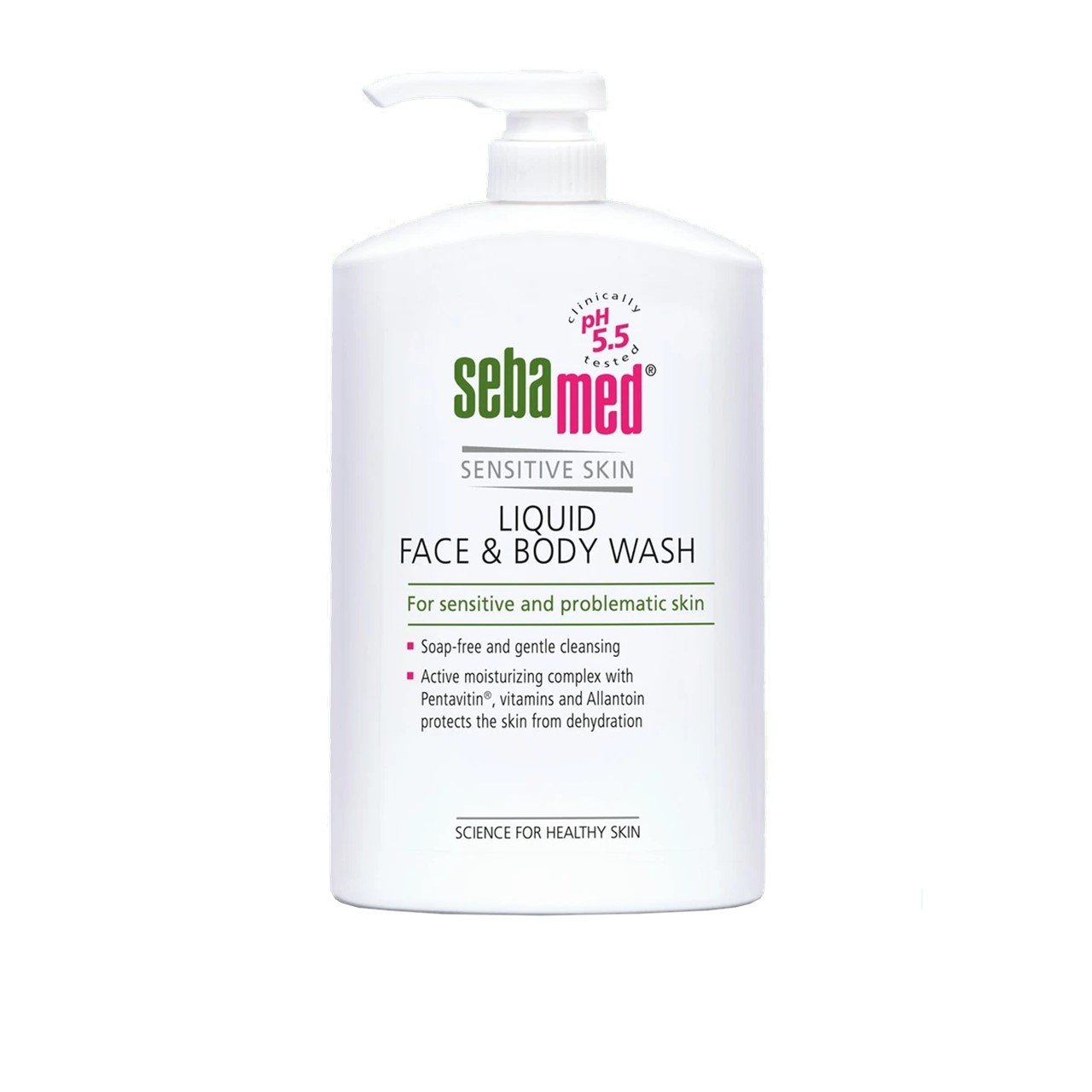 Sebamed Shower Gel Soap-Free Cleansing Emulsion Sensitive Skin 1L