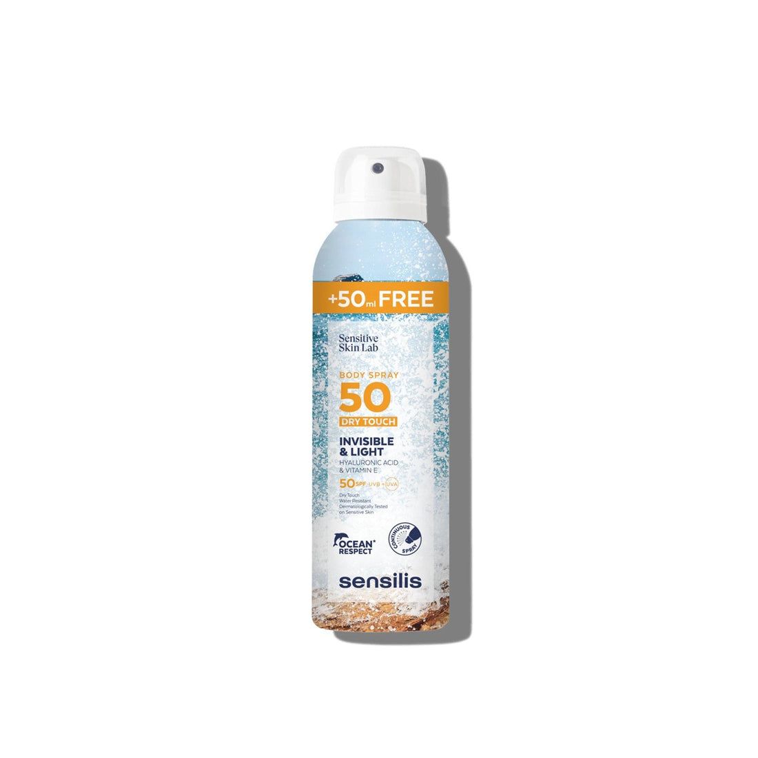 Sensilis Invisible &amp; Light Body Spray SPF50+ 250 ml