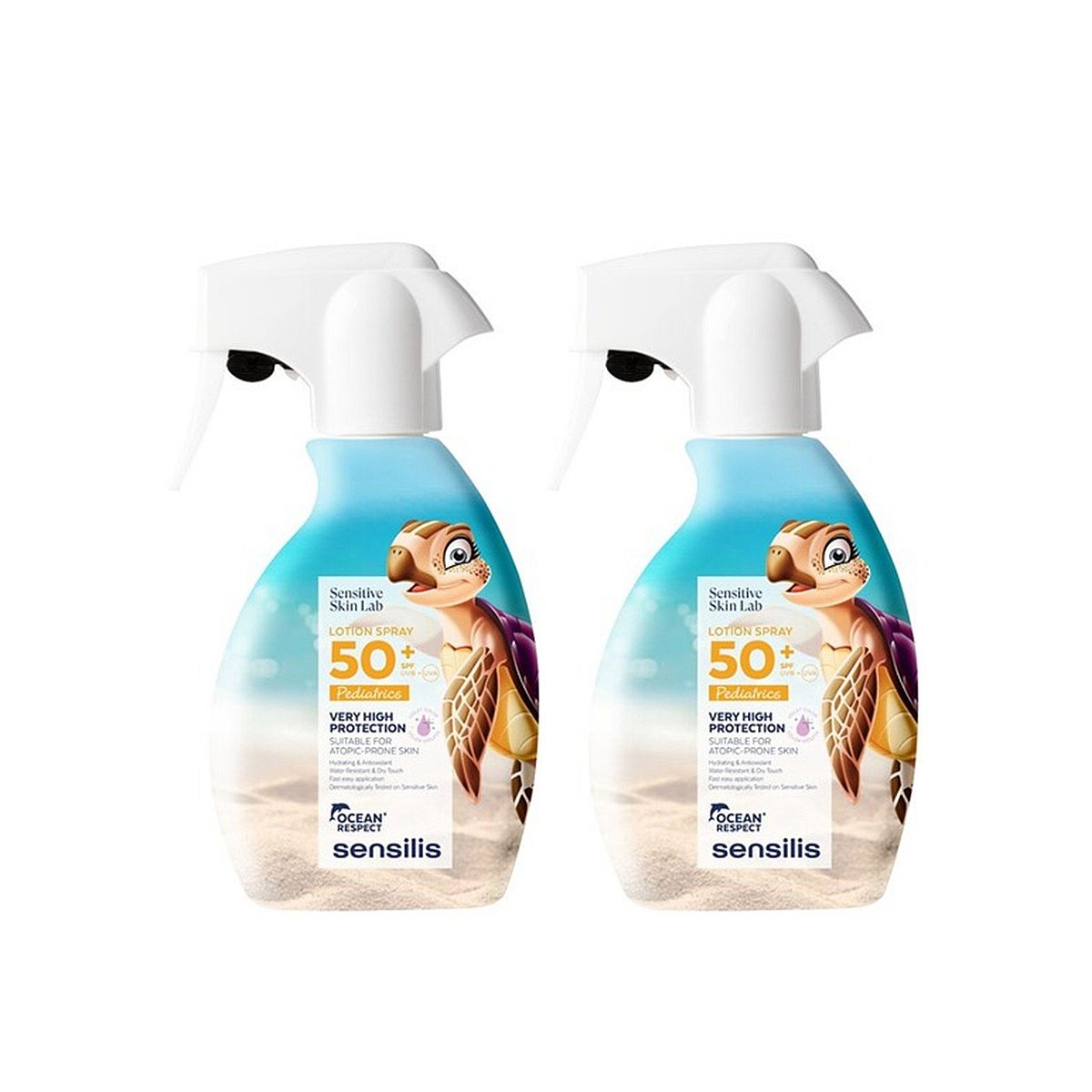 Sensilis Pediatrics Spray Lotion SPF50+ Pack 2 X 200 ml