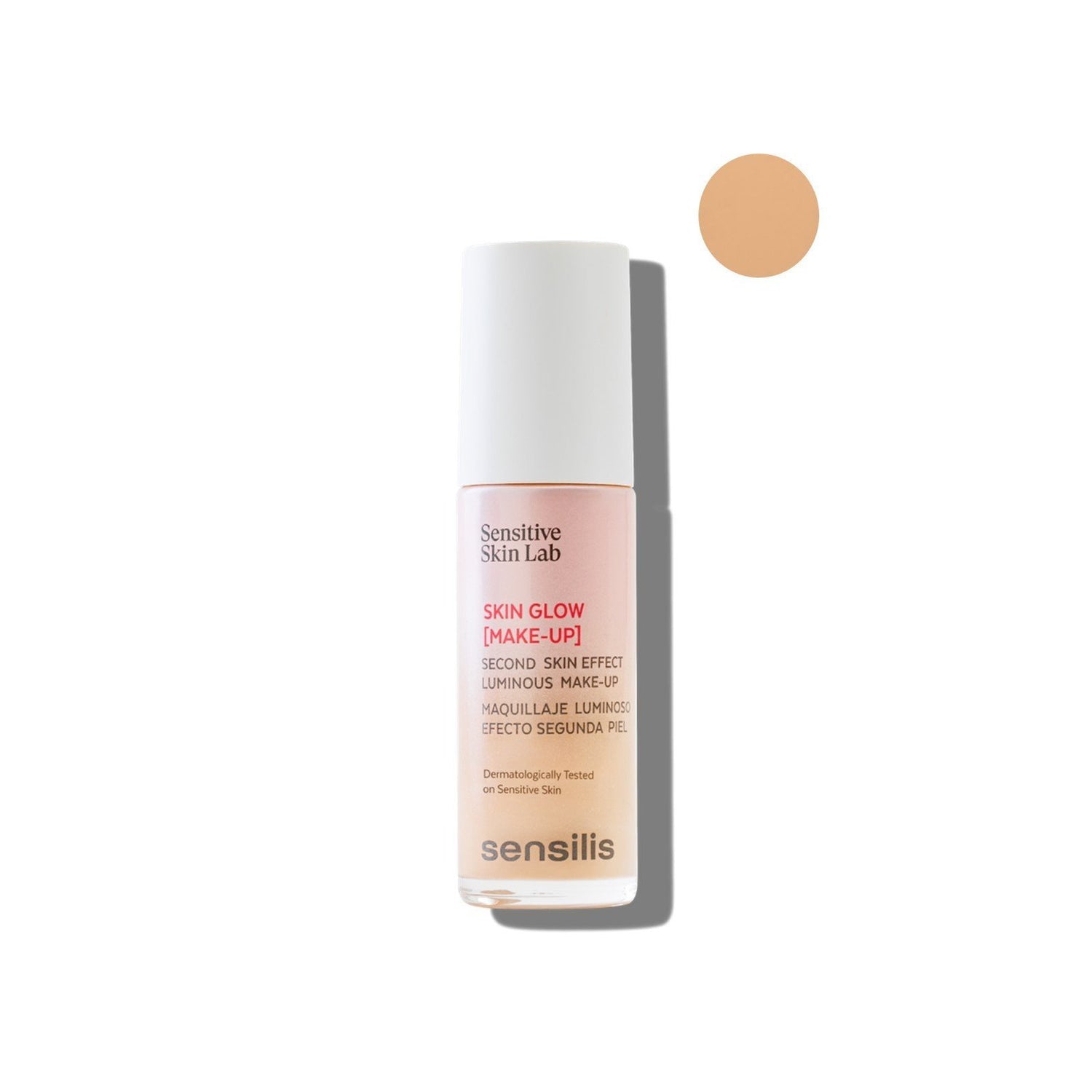 Sensilis Skin Glow [Make-Up] Second Skin Effect Luminous Make-Up 02 Beige 30ml