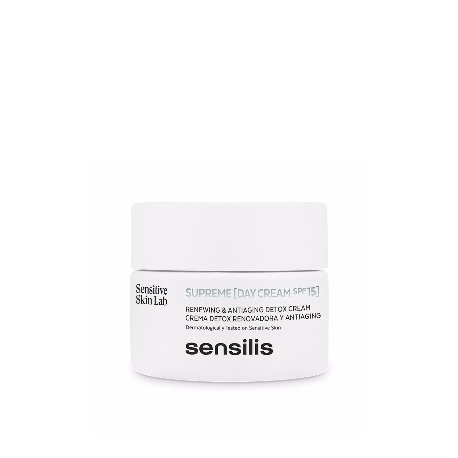 Sensilis Supreme [Day Cream SPF15] Renewing &amp;amp; Antiaging Detox Cream 50ml