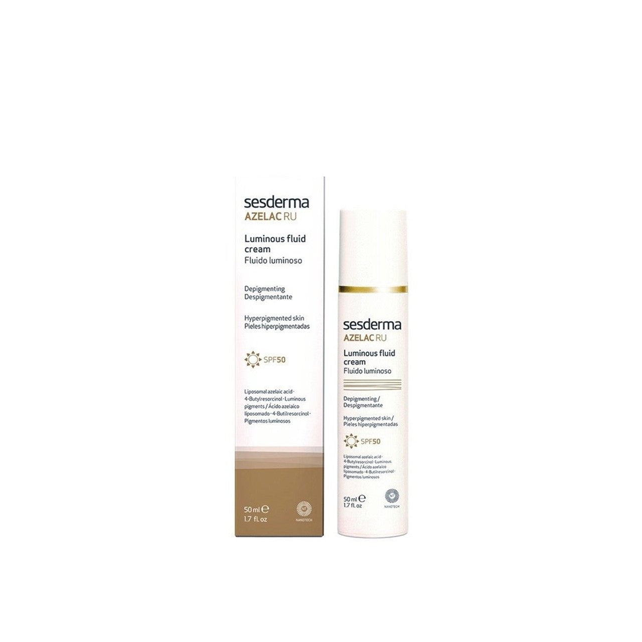 Sesderma Azelac RU Depigmenting Luminous Fluid Cream SPF50 50ml