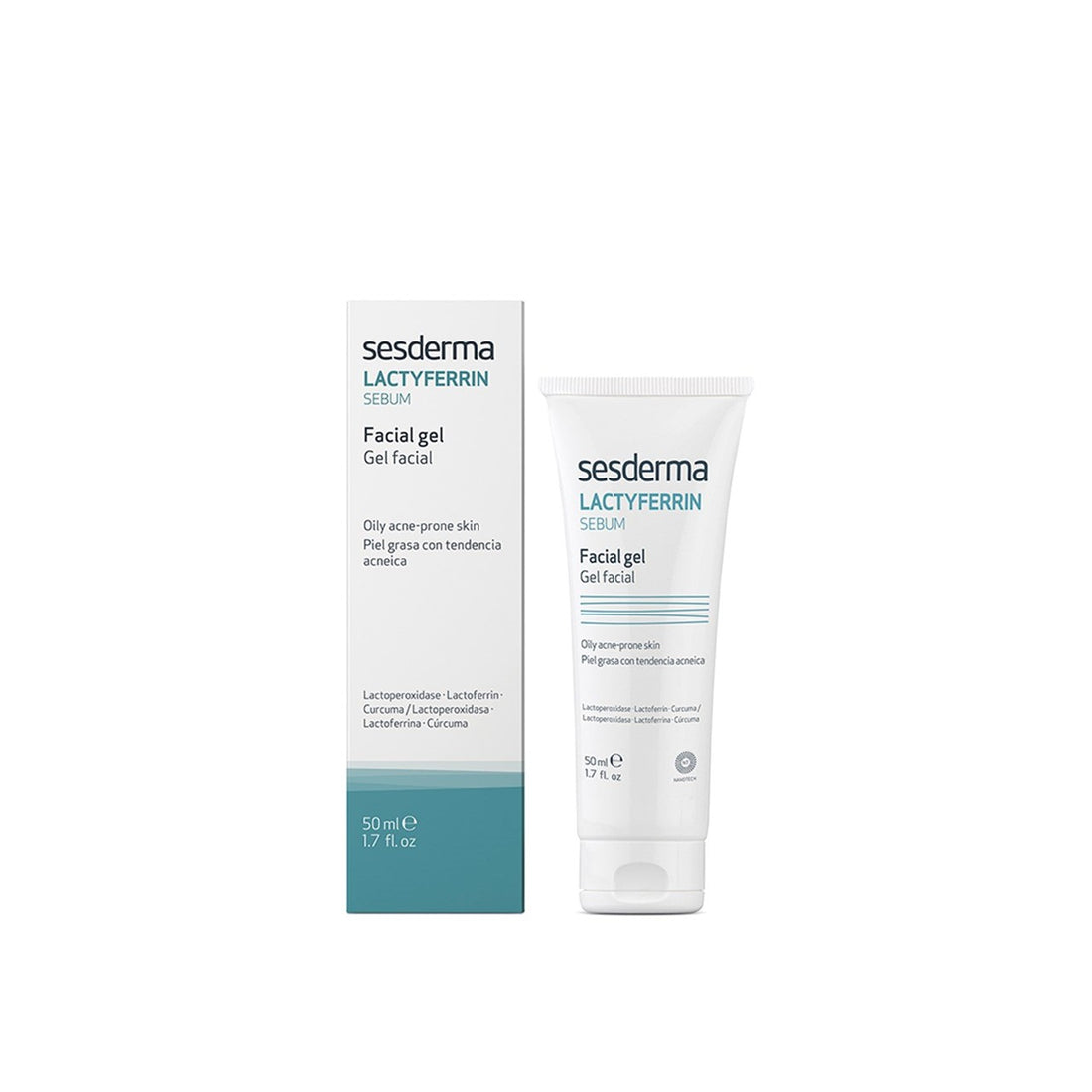 Sesderma Lactyferrin Sebum Facial Gel 50ml