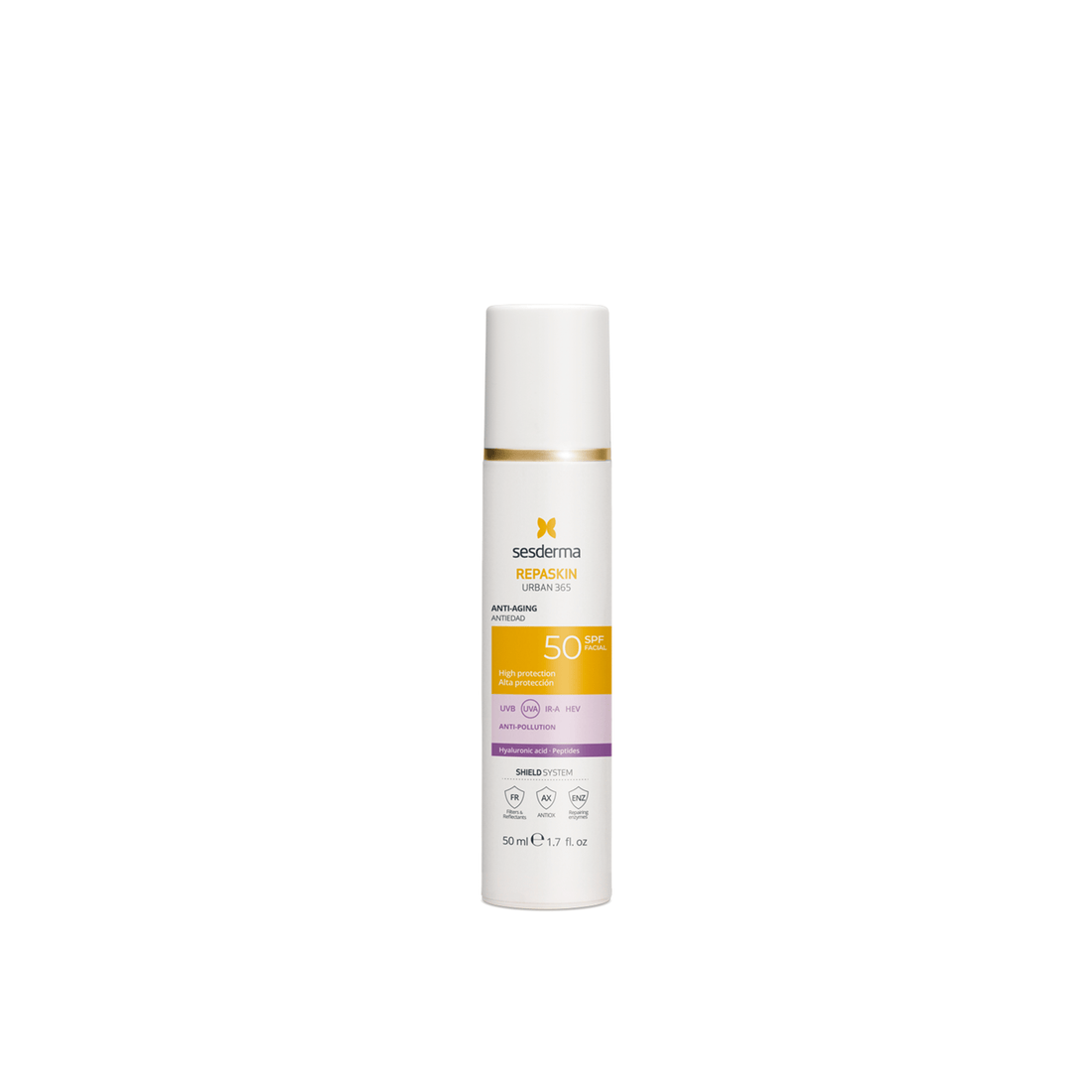 Sesderma Repaskin Urban 365 Anti-Aging Facial Sunscreen SPF50 50ml