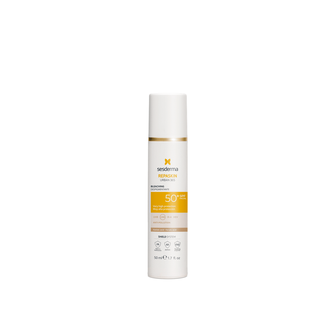 Sesderma Repaskin Urban 365 Bleaching Facial Sunscreen SPF50+ 50ml