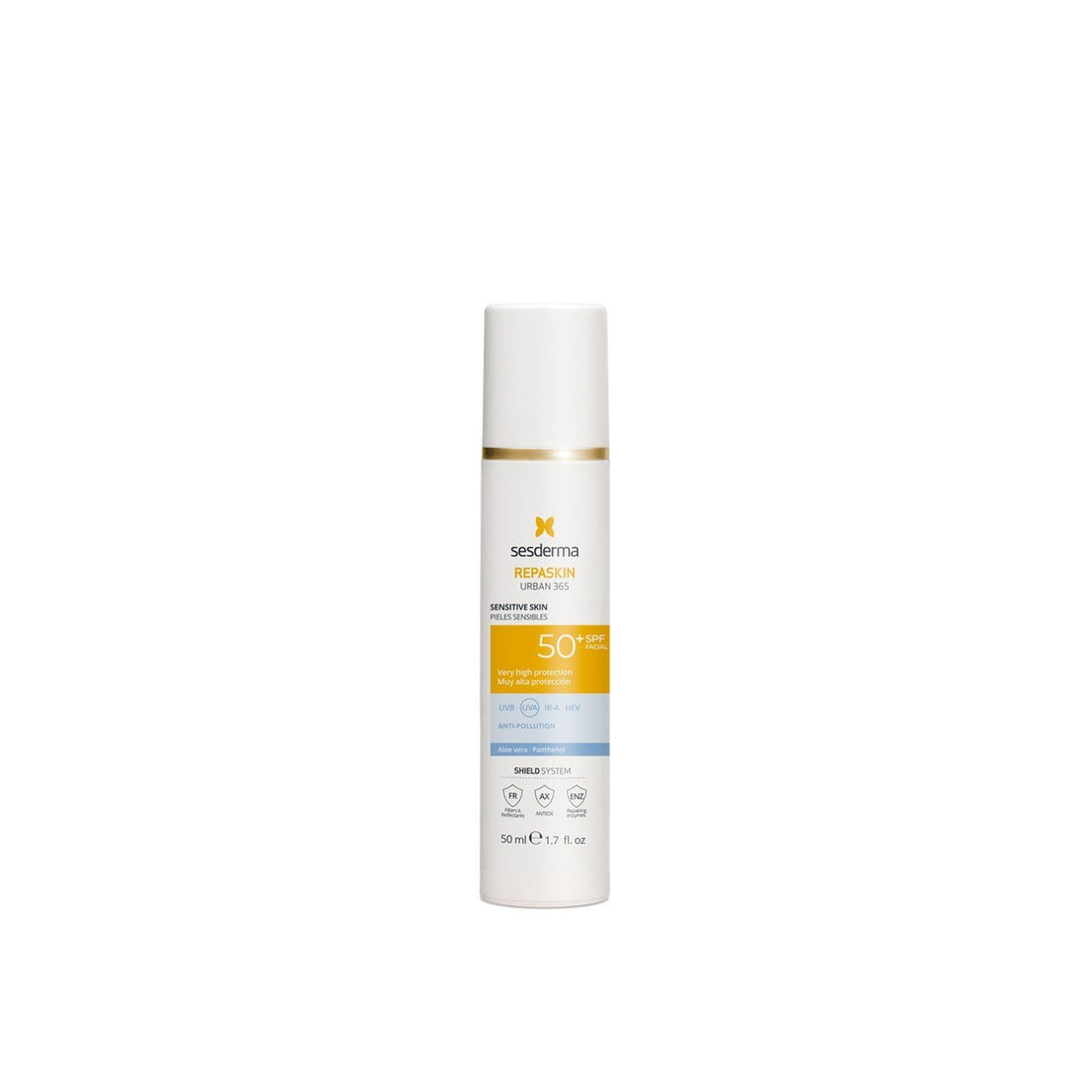 Sesderma Repaskin Urban 365 Sensitive Skin Sunscreen SPF50+ 50ml