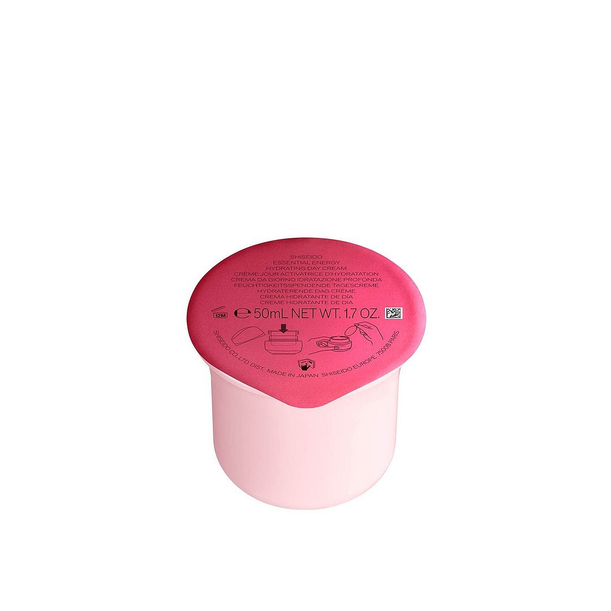 Shiseido Essential Energy Hydrating Day Cream Refill SPF20 50 ml