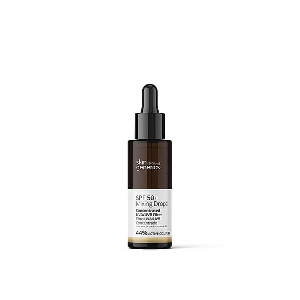 Skin Generics Gotas Mezcladoras Filtro Concentrado UVA/UVB SPF50+ 30ml