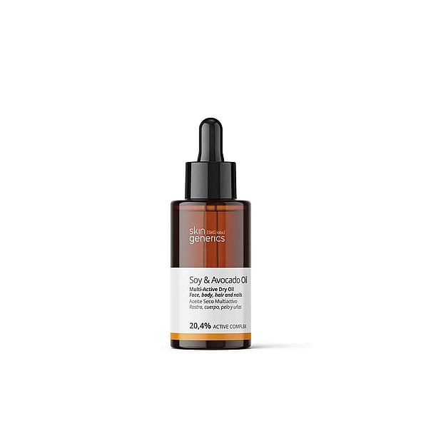 Skin Generics Soy &amp; Avocado Oil Multi-Active Dry Oil 50ml hydrates