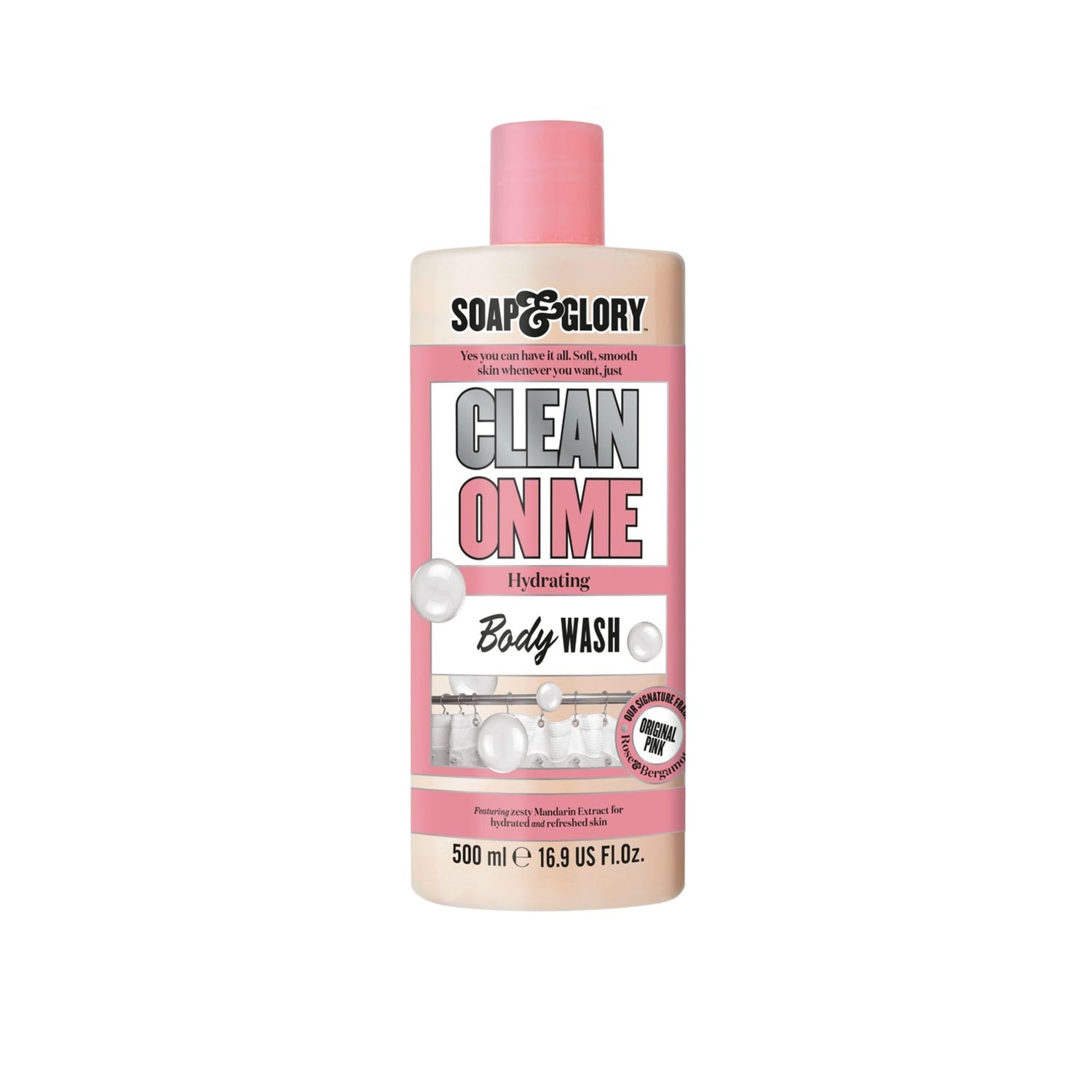 Soap &amp;amp; Glory Clean on Me Hydrating Body Wash 500ml