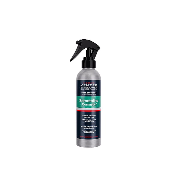 Somatoline Cosmetic Men Tummy &amp; Abdomen Cryogenic Effect Spray 200ml refines the abdomen