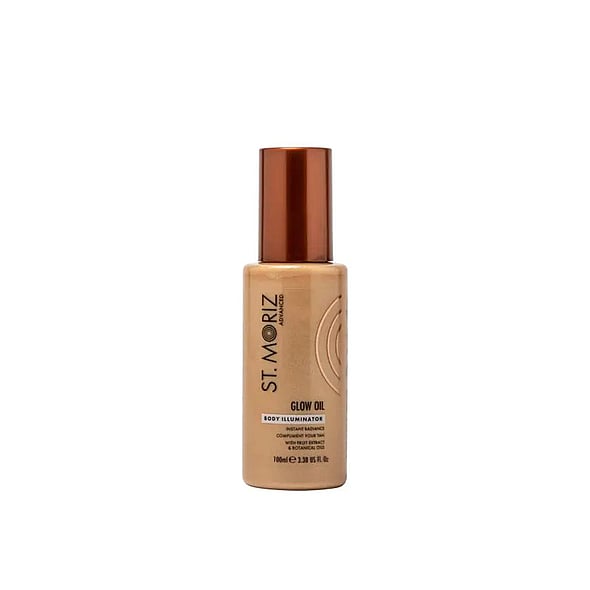 St. Moriz Advanced Glow Oil 100ml hydrates skin