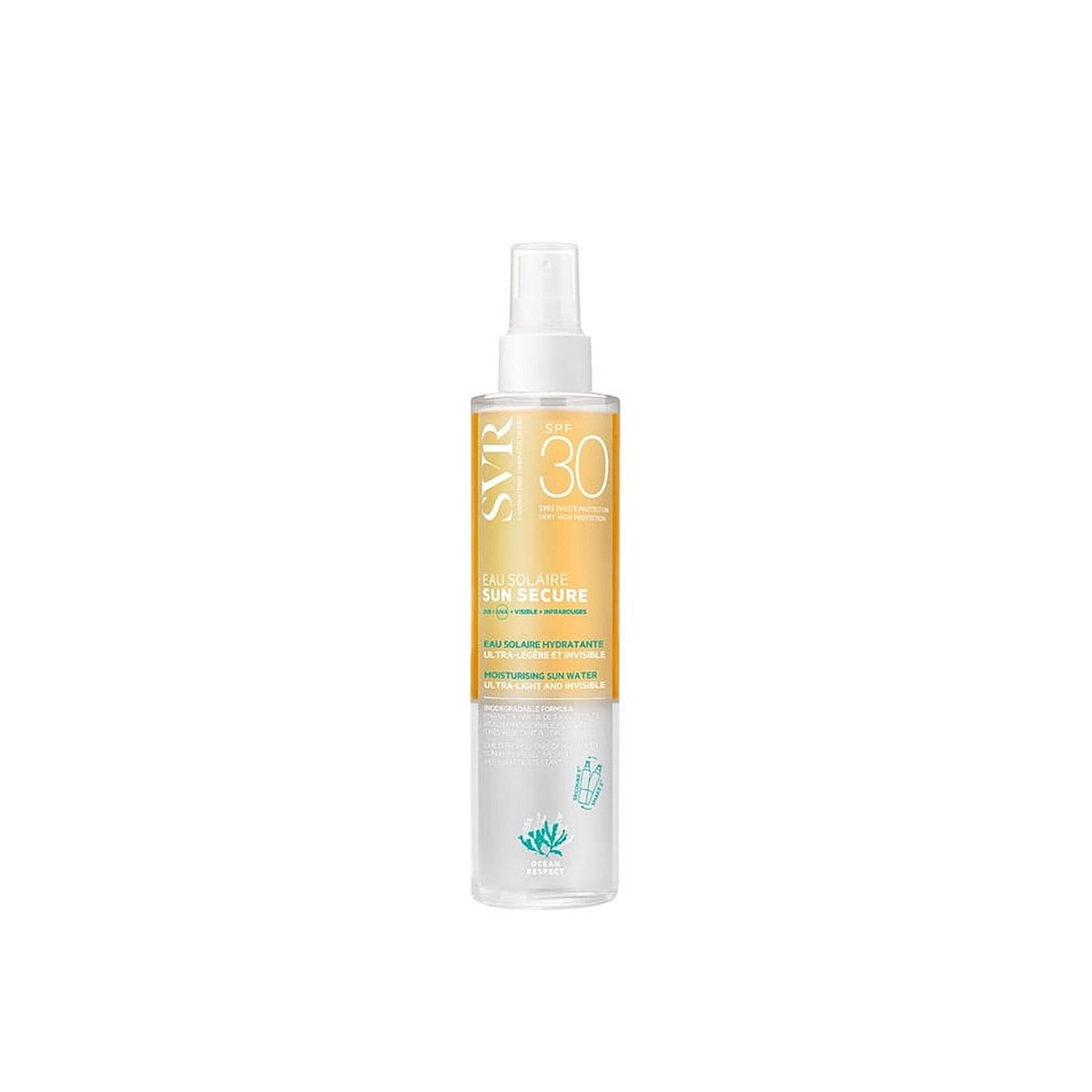 Svr Sun Secure Moisturizing Eau Solaire SPF30 100 ml