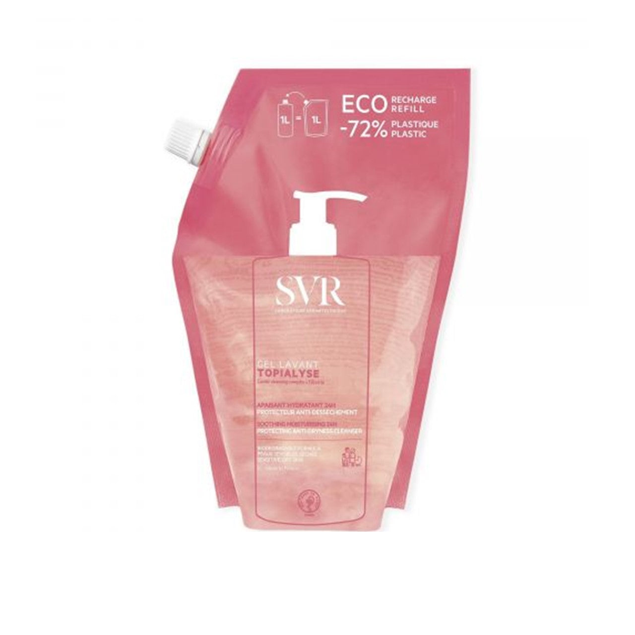 Svr Topialyse Gel Cleansing Recharge 1000 ml