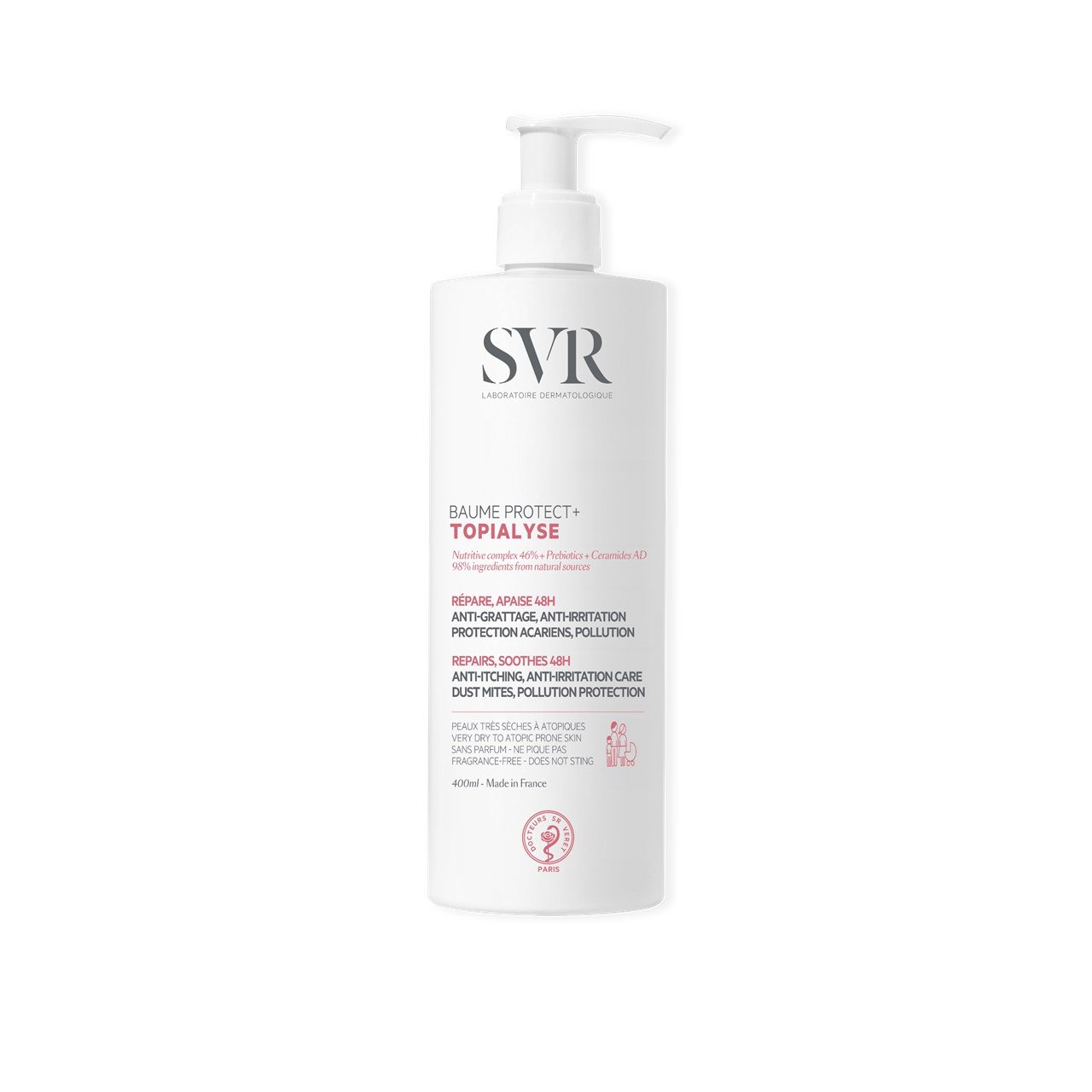 SVR Topialyse Protect+ Balm 400ml