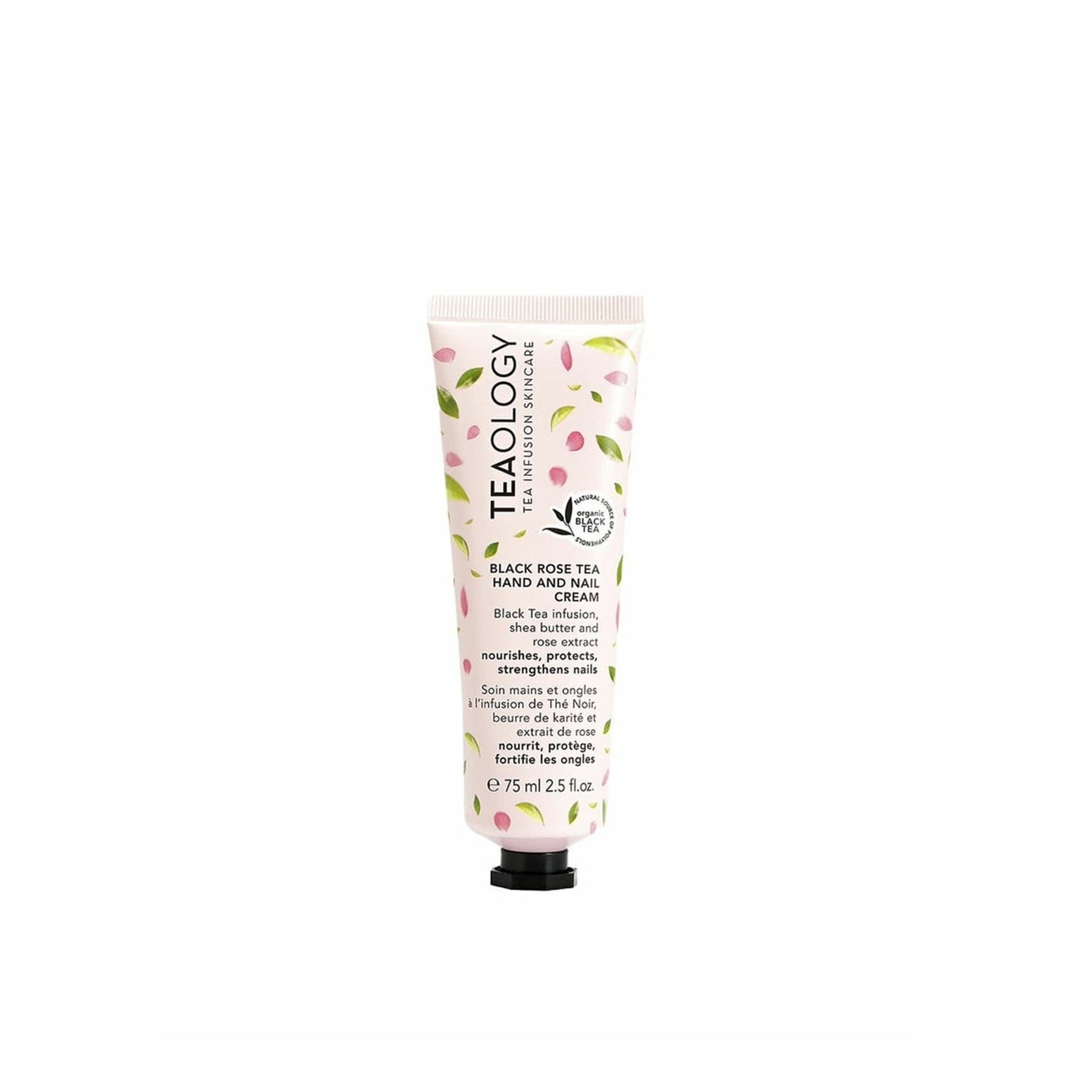 Teaology Black Rose Tea Hand and Nail Cream 75ml