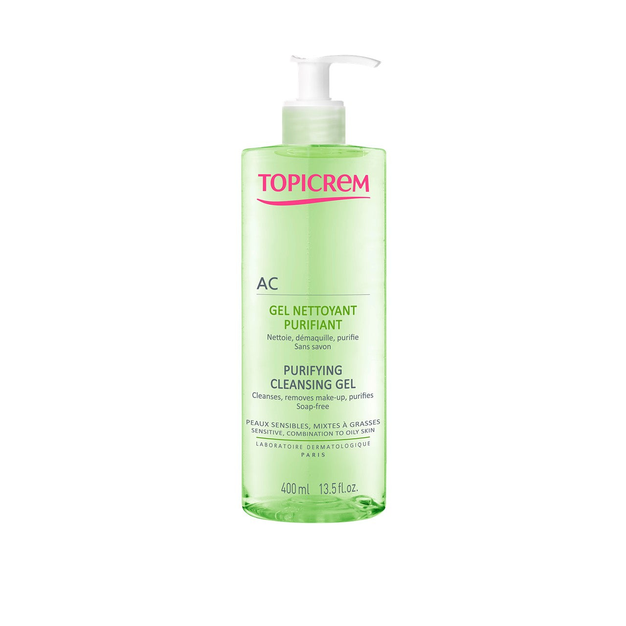 Topicrem AC Purifying Cleansing Gel 400ml