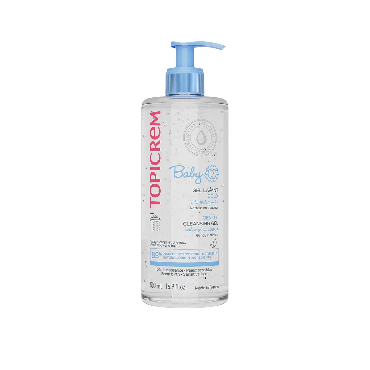 Topicrem Baby Gentle Cleansing Gel 500ml