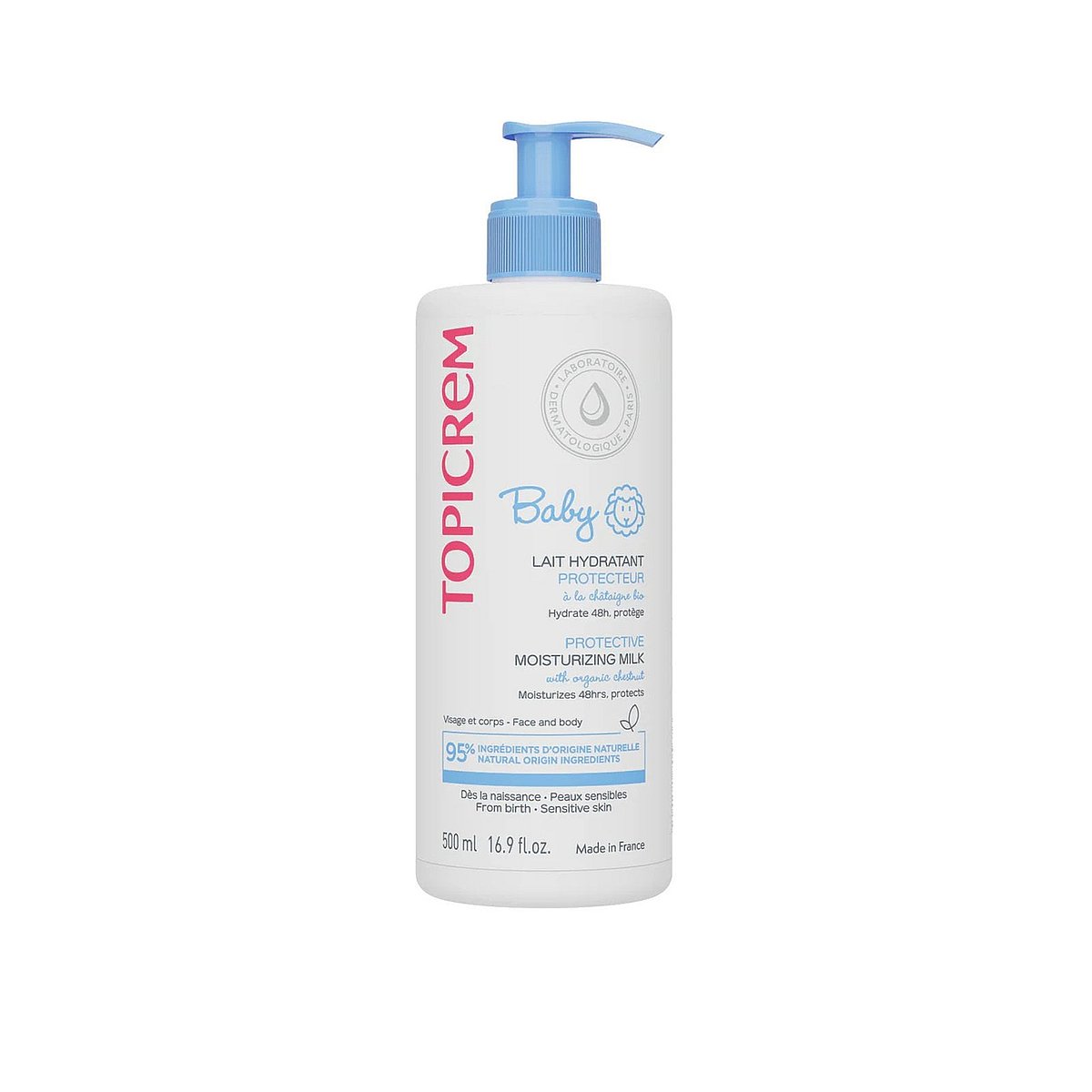 Topicrem Baby Protective Moisturizing Milk 500ml