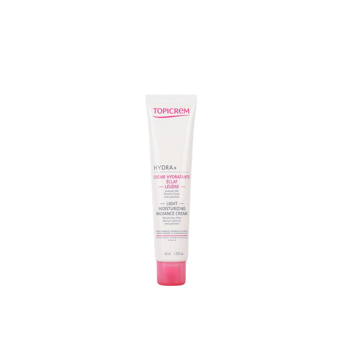 Topicrem Hydra+ Light Moisturizing Radiance Cream 40ml