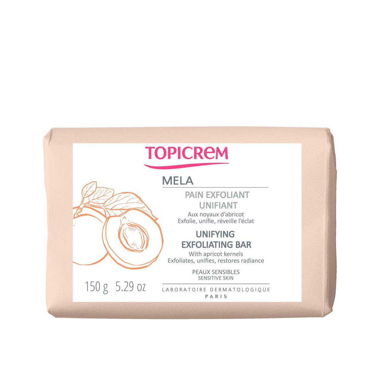 Topicrem MELA Unifying Exfoliating Bar 150g