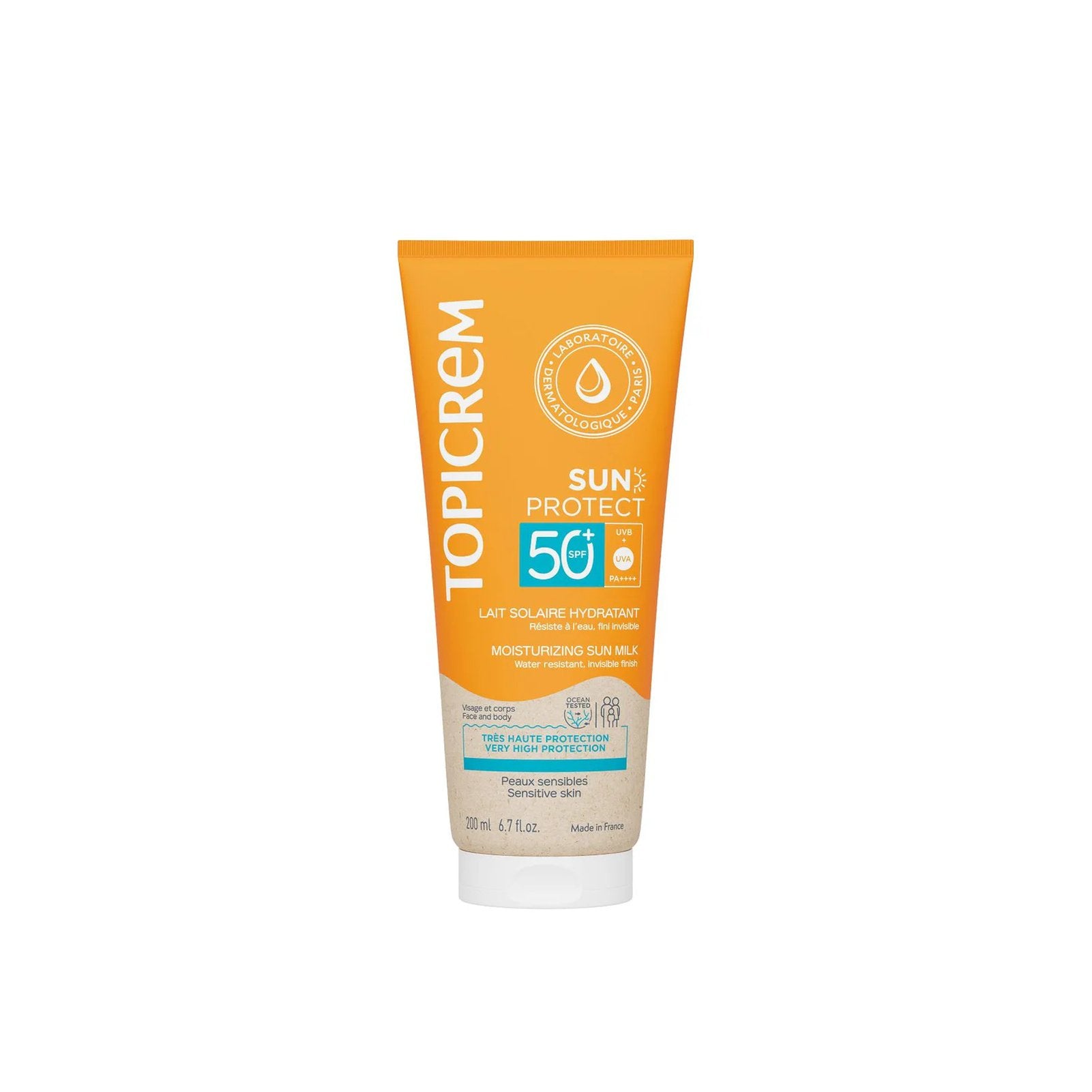 Topicrem Sun Protect Moisturizing Sun Milk SPF50+ 200 ml