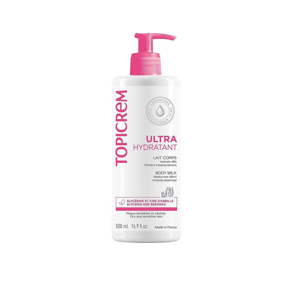 Topicrem Ultra-Moisturizing Body Milk 500ml