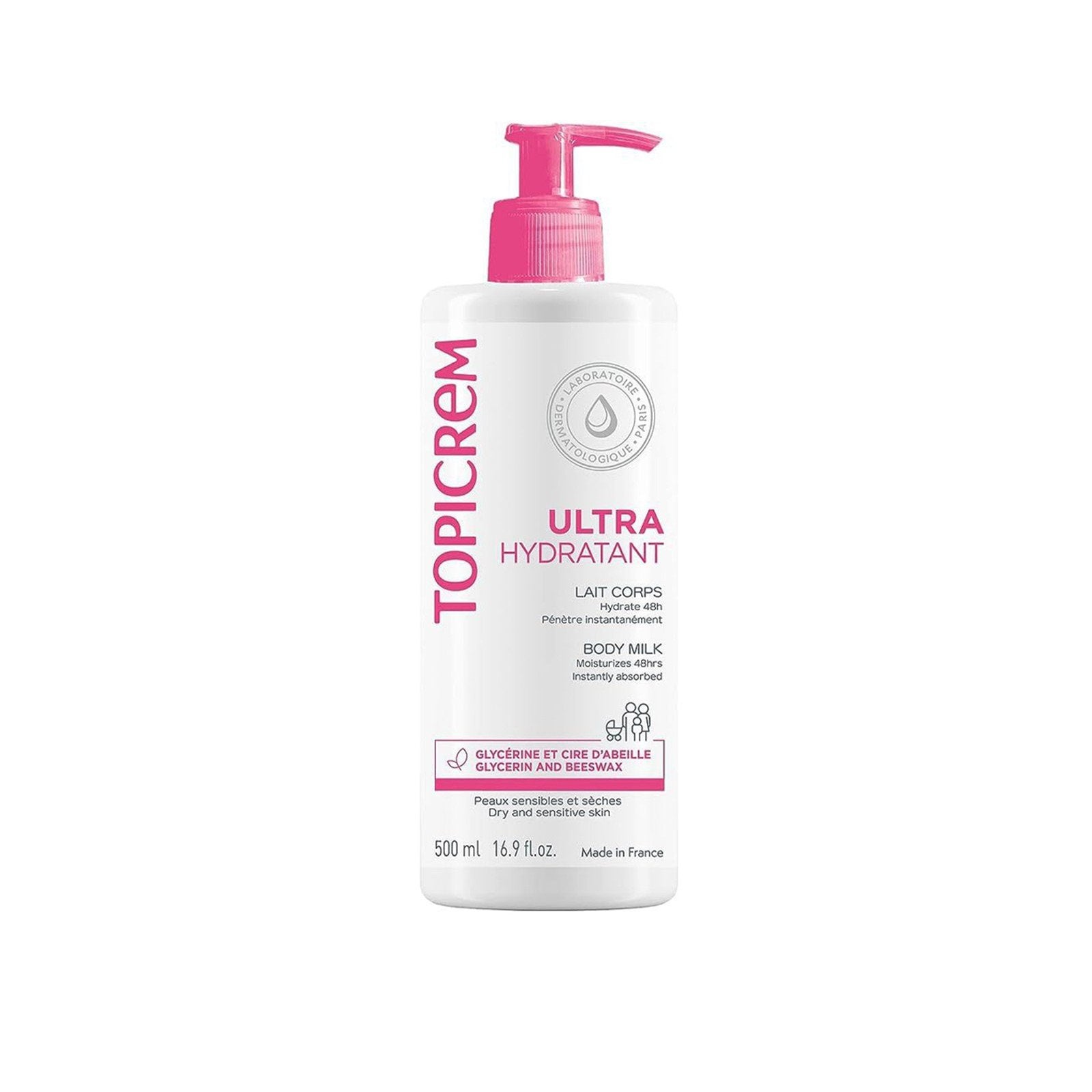 Topicrem Ultra-Moisturizing Body Milk 500ml