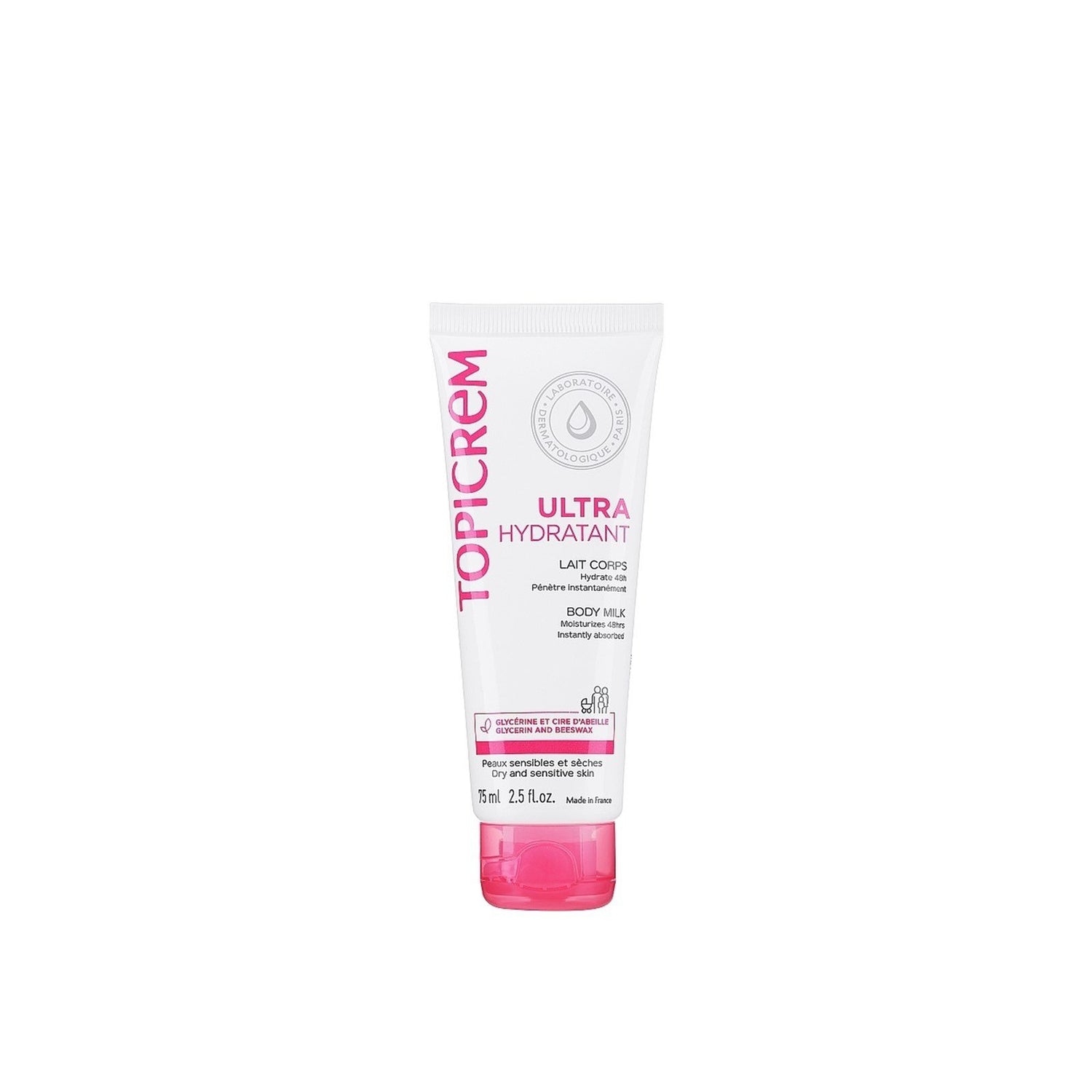 Topicrem Ultra-Moisturizing Body Milk 75ml