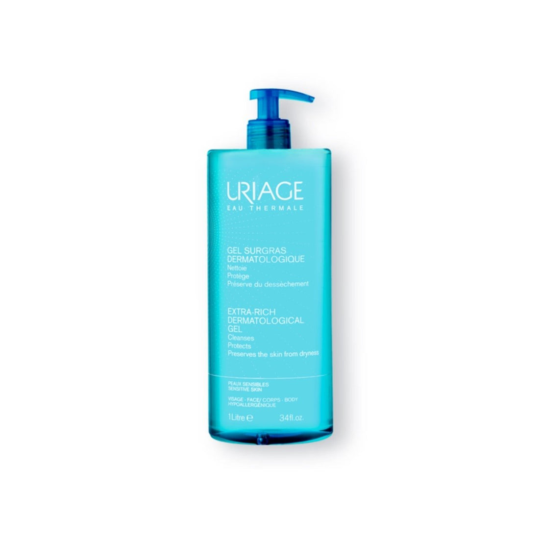 Uriage Surgras Extra-Rich Dermatological Gel 1L