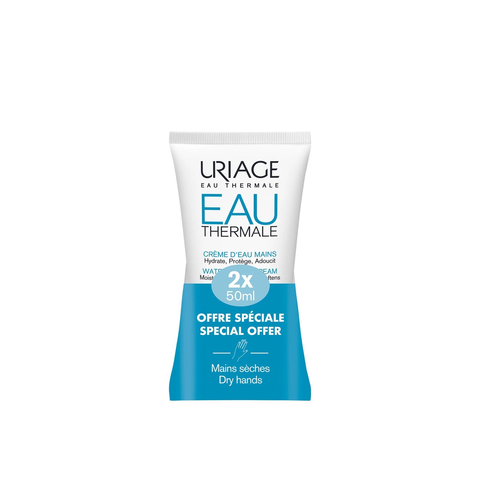 Uriage Eau Thermale Water Hand Cream 50ml x2