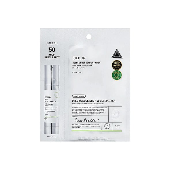 VT Cosmetics Cica Reedle Shot 50 2-Step Mask