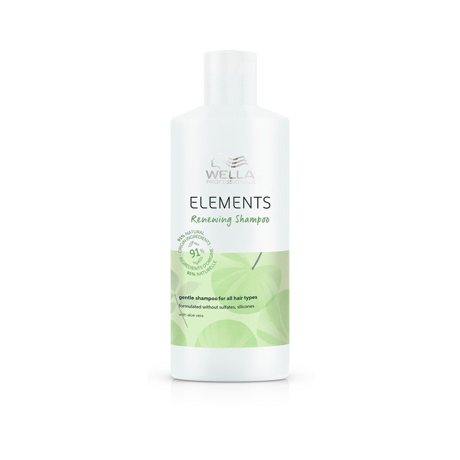 Wella Professionals Elements Sulfate-Free Gentle Renewing Shampoo for All Hair Types 500 ml