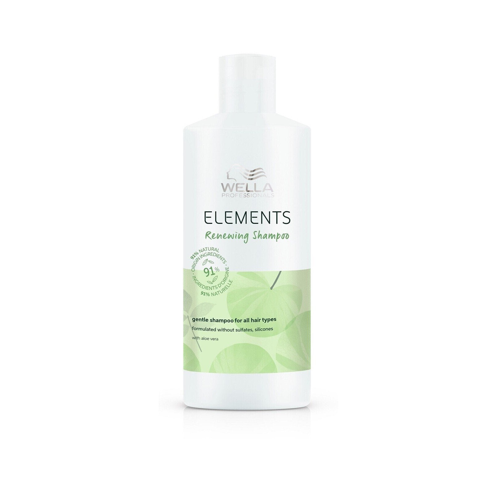 Wella Professionals Elements Sulfate-Free Gentle Renewing Shampoo for All Hair Types 500 ml