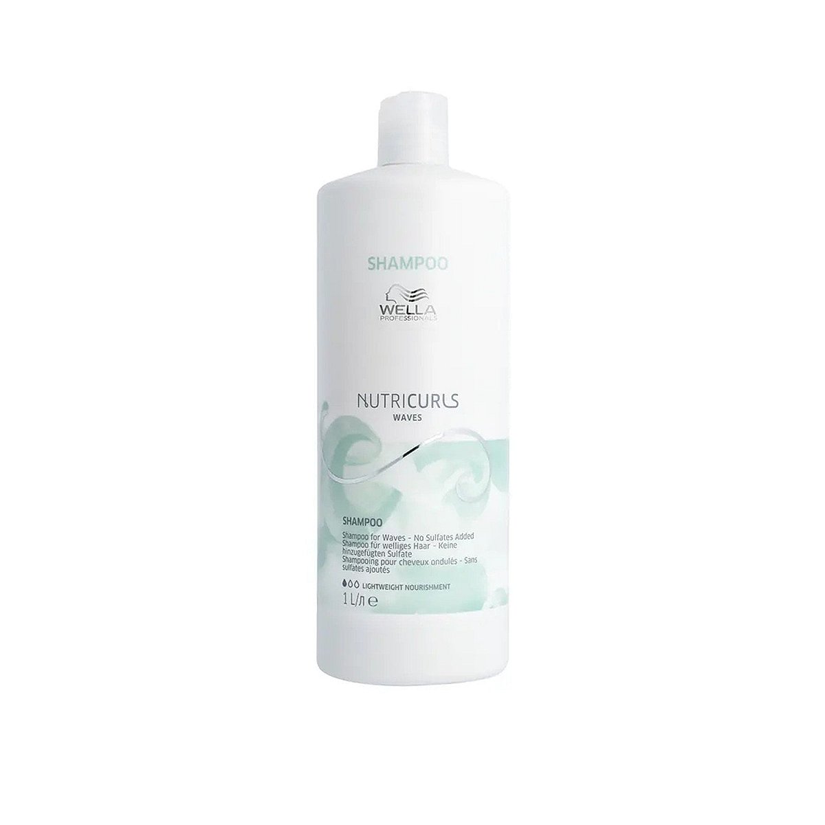 Wella Professionals Nutricurls Micellar Shampoo for Curly and Wavy Hair 1000 ml