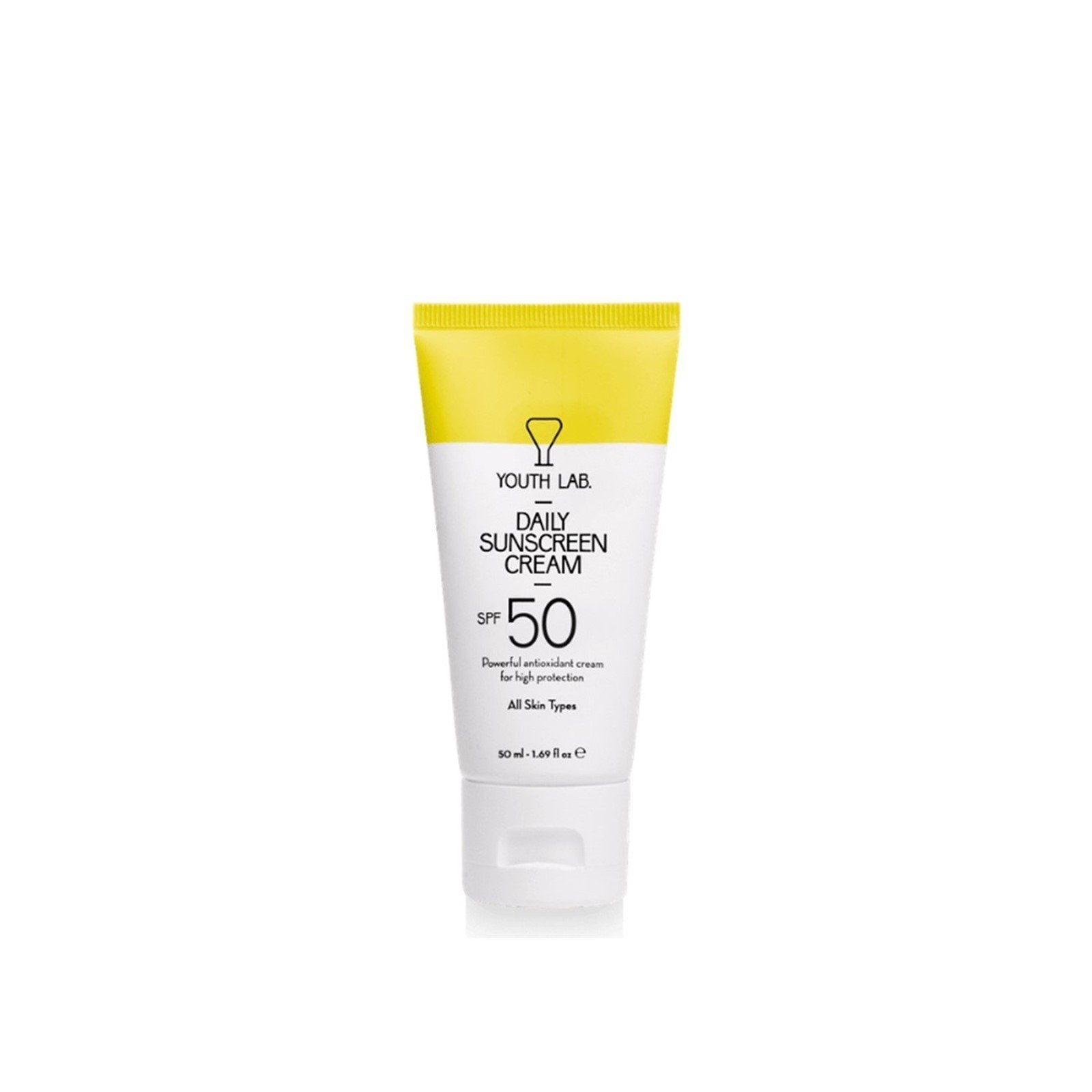 YOUTH LAB Daily Sunscreen Cream SPF50 Non Tinted 50ml