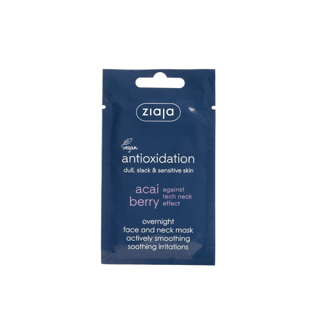 Ziaja Acai Berry Antioxidation Overnight Face and Neck Mask 7ml