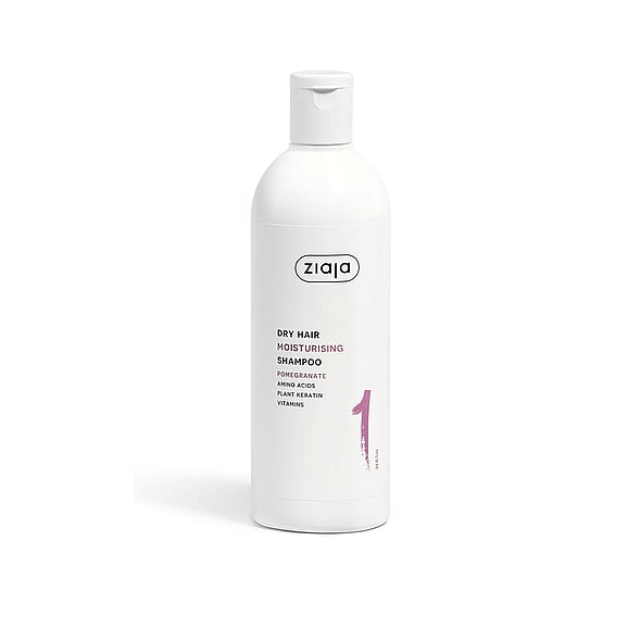 Ziaja Moisturizing Pomegranate Dry Hair Shampoo 400ml