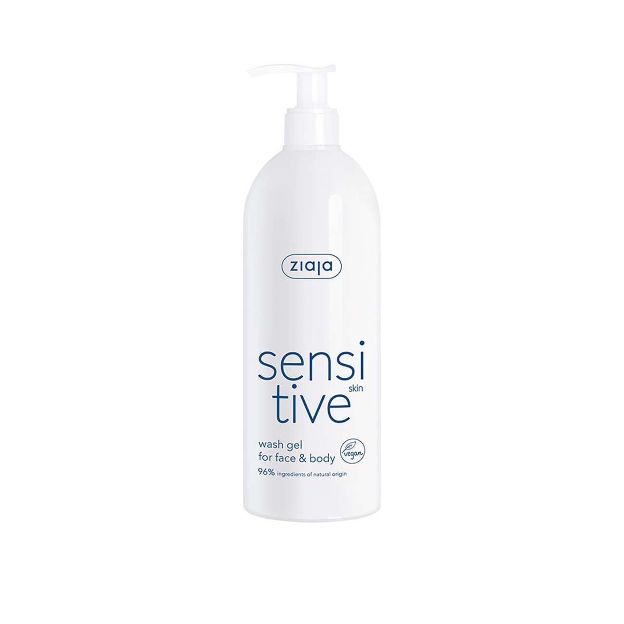 Ziaja Sensitive Skin Wash Gel for Face &amp;amp; Body 400ml