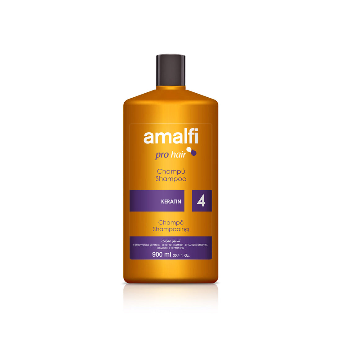 Amalfi Shampooing Professionnel Kératine 900 Ml