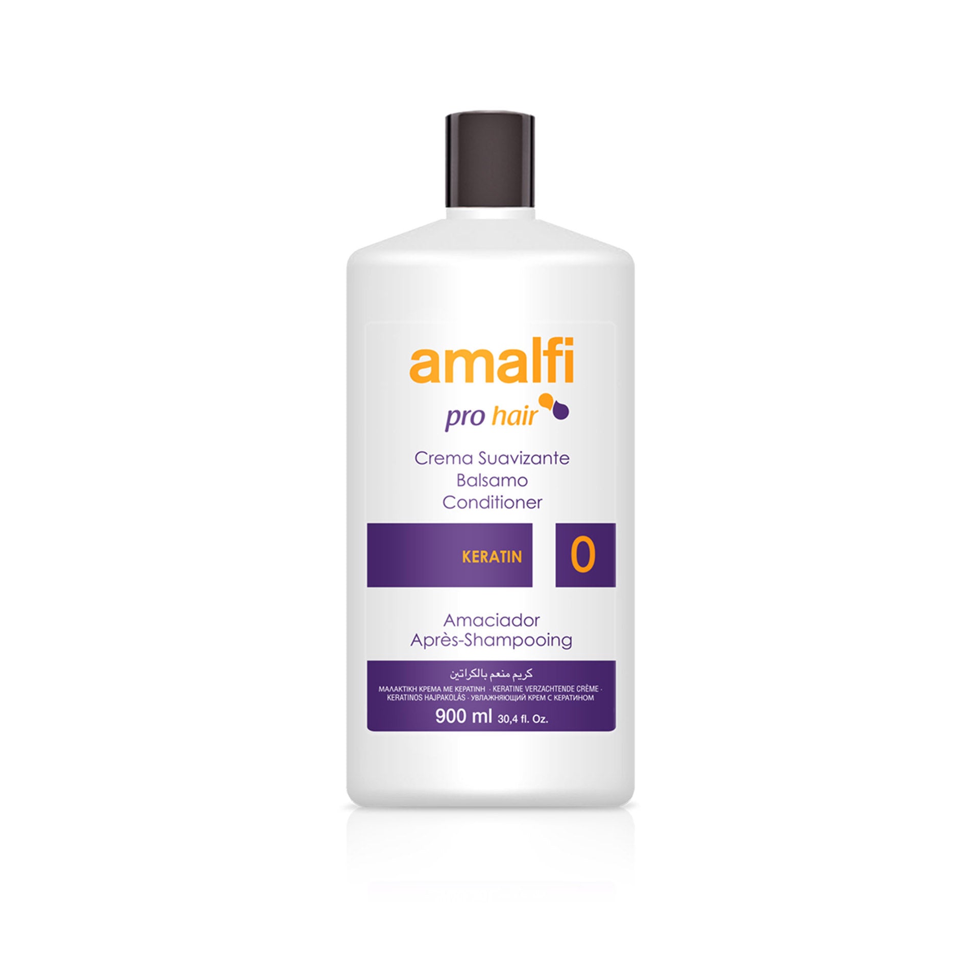 Amalfi Softener Softening Hair Keratin 900 Ml